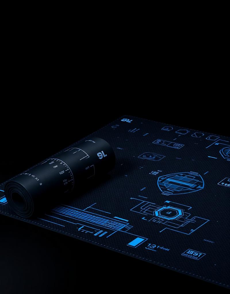 Nanosuit Tech Desk Mat
